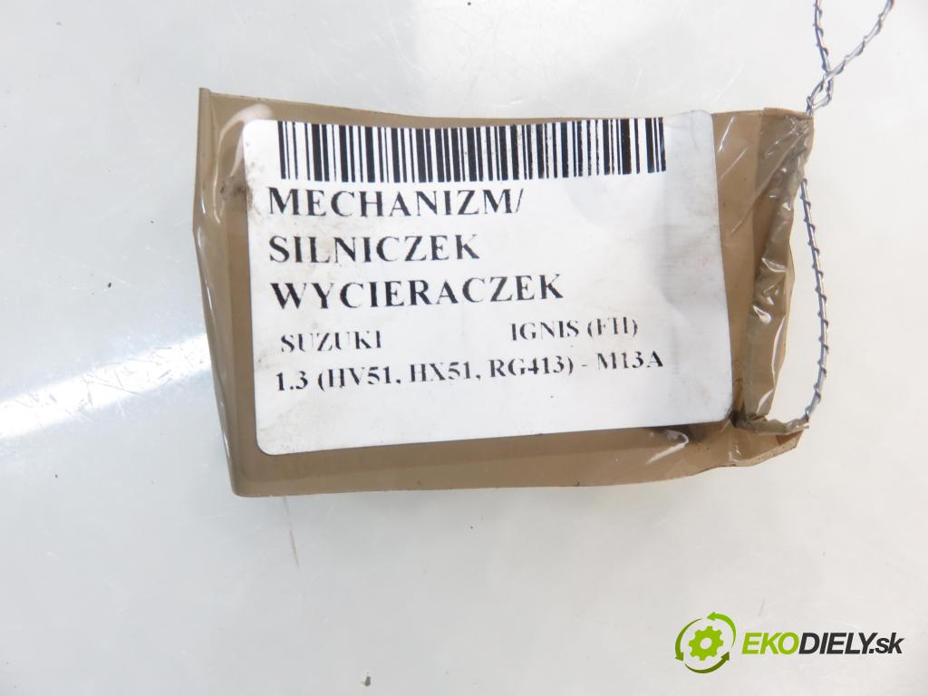 SUZUKI IGNIS (FH) HB 2001 0,00 1.3 (HV51, HX51, RG413) - M13A 1328,00 motorek stěračů PŘEDNÍ: