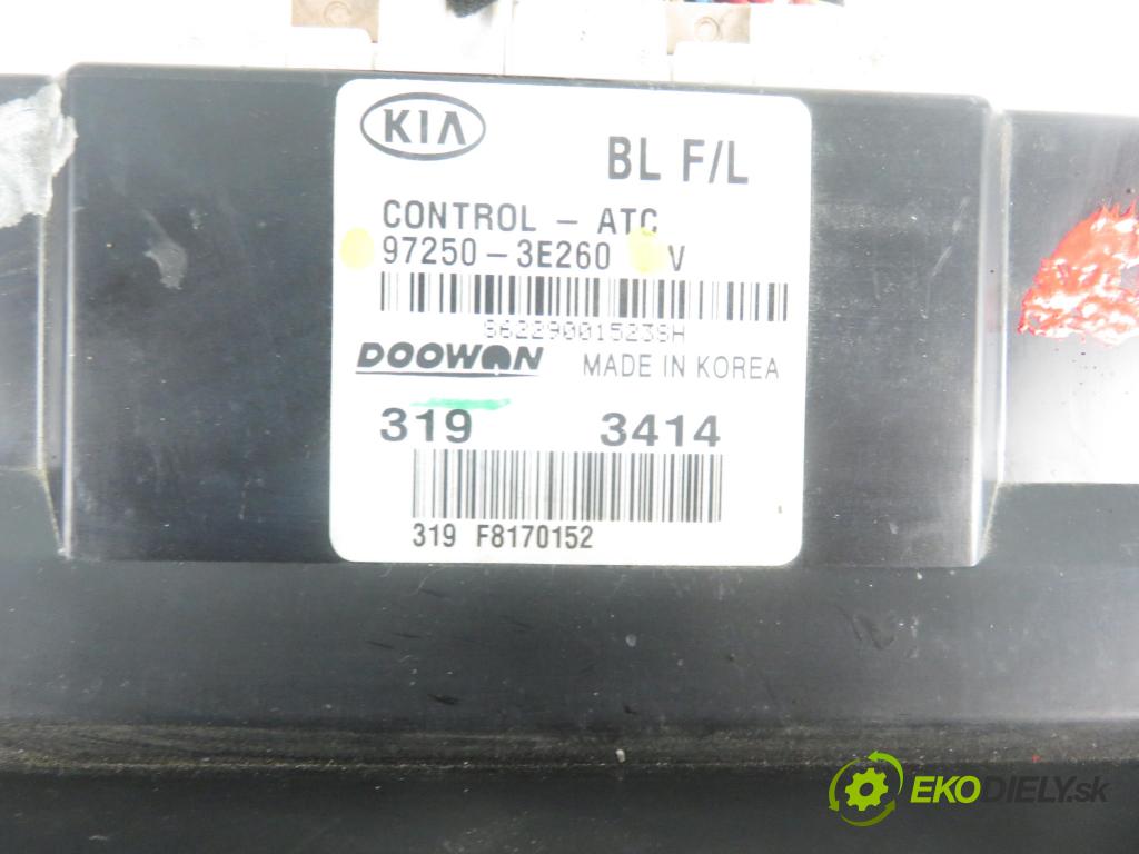 KIA SORENTO I (JC) SUV 2007 103,00 2.5 CRDi 140 - D4CB 2497,00 Panel kúrenia KLIMATRONIK 972503E260