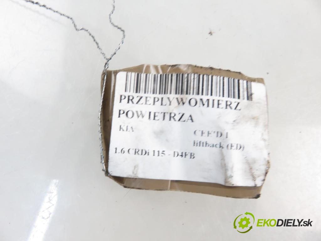 KIA CEE'D liftback (ED) HB 2007 85,00 1.6 CRDi 115 - D4FB 1582,00 váha vzduchu vzduchu 281642A401 ; 0281002723 ; F00C2G7023