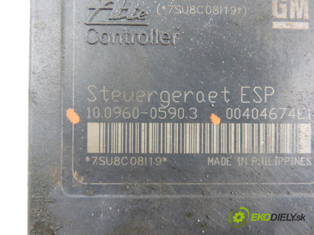 OPEL ZAFIRA B (A05) MINIVAN 2008 85,00 1.6 - Z 16 XER 1598,00 Pumpa ABS 10096005903 ; 13244860BJ (Pumpy ABS)