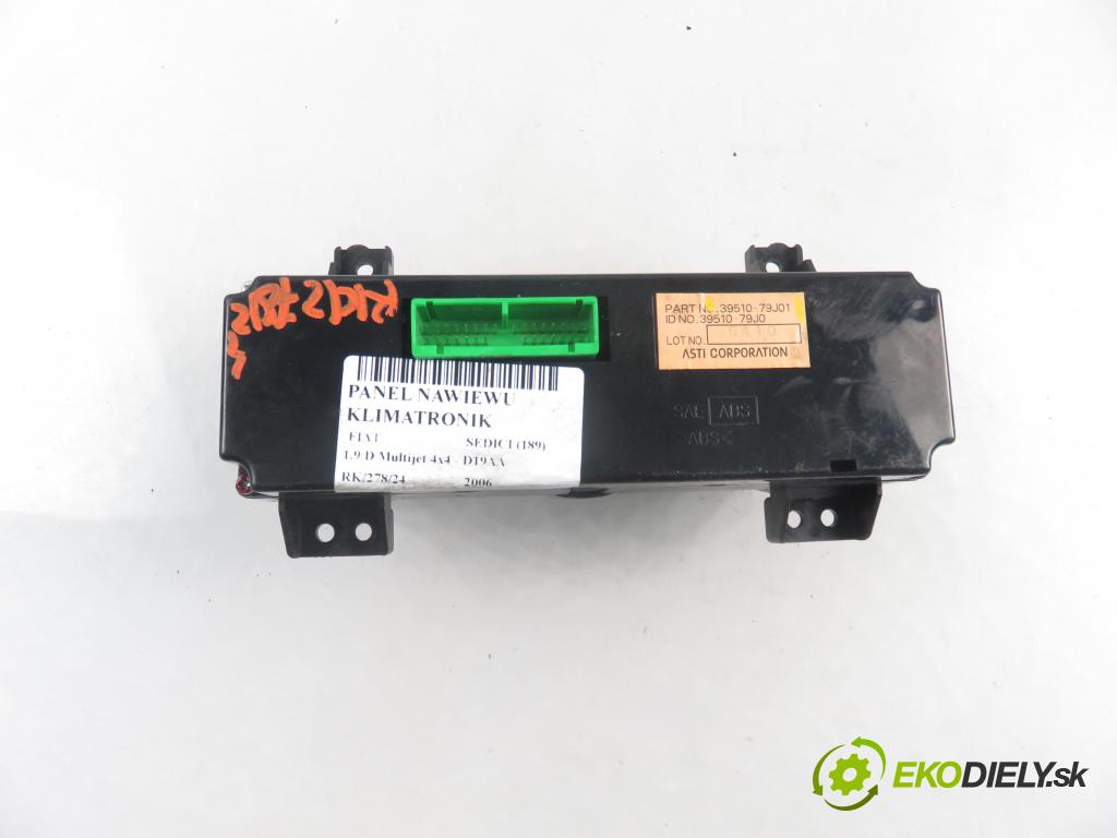 FIAT SEDICI (189_) CROSSOVER 2006 88,00 1.9 D Multijet 120 4x4 - D19AA 1910,00 Panel kúrenia KLIMATRONIK 3951079J01
