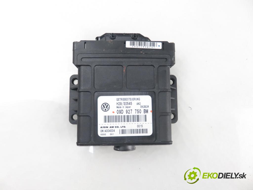 VW TOUAREG (7LA, 7L6, 7L7) SUV 2005 230,00 5.0 V10 TDI PD 313 - AYH 4921,00 Riadiaca jednotka prevodovky 09D927750BM