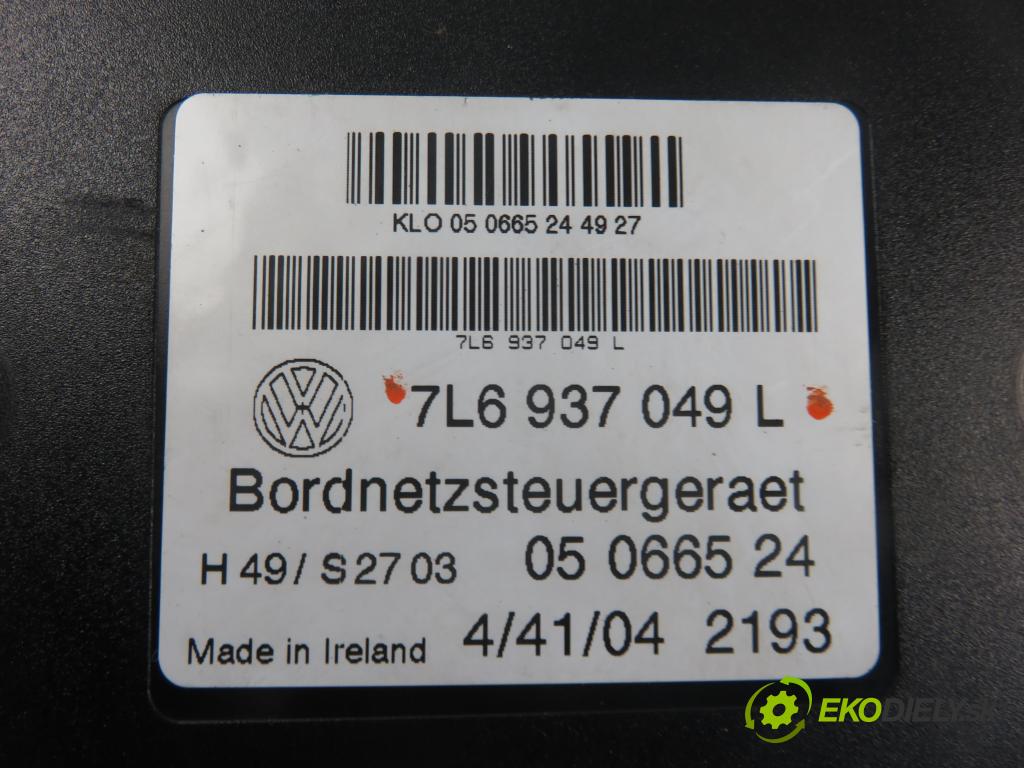 VW TOUAREG (7LA, 7L6, 7L7) SUV 2005 230,00 5.0 V10 TDI PD 313 - AYH 4921,00 MODUL komfortu 7L6937049L