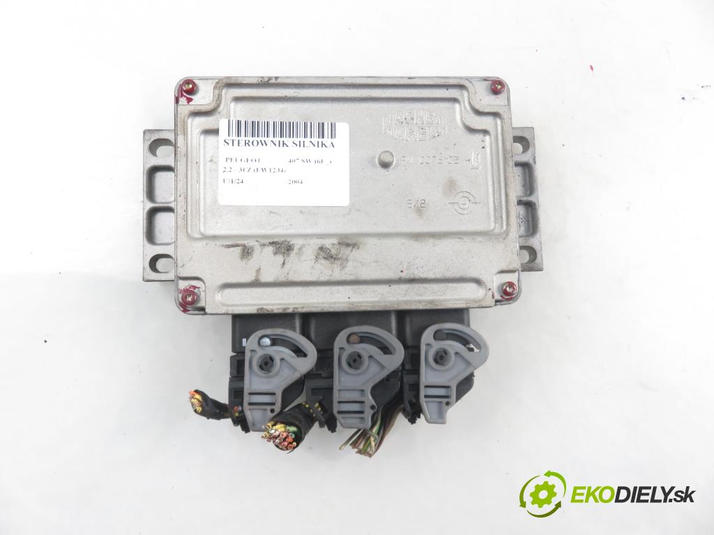 PEUGEOT 407 SW (6E_) KOMBI 2004 116,00 2.2 - 3FZ (EW12J4) 2230,00 Riadiaca jednotka Motor 9656036180 ; 9654793180 ; IAW6LP310