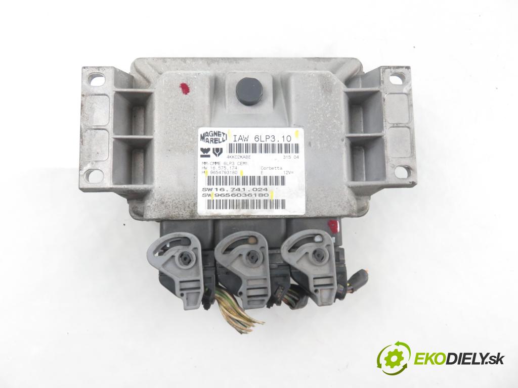 PEUGEOT 407 SW (6E_) KOMBI 2004 116,00 2.2 - 3FZ (EW12J4) 2230,00 Riadiaca jednotka Motor 9656036180 ; 9654793180 ; IAW6LP310