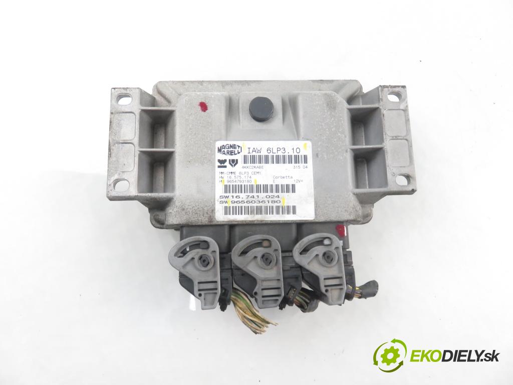 PEUGEOT 407 SW (6E_) KOMBI 2004 116,00 2.2 - 3FZ (EW12J4) 2230,00 Riadiaca jednotka Motor 9656036180 ; 9654793180 ; IAW6LP310
