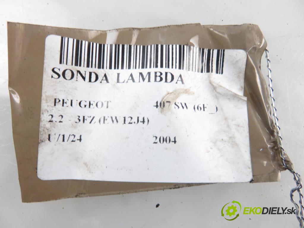 PEUGEOT 407 SW (6E_) KOMBI 2004 116,00 2.2 - 3FZ (EW12J4) 2230,00 sonda lambda DOX2034 (Lambda sondy)