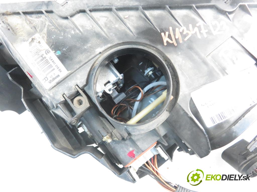 VW TOUAREG (7LA, 7L6, 7L7) SUV 2005 230,00 5.0 V10 TDI PD 313 - AYH 4921,00 Svetlo PP 7L6941016BK