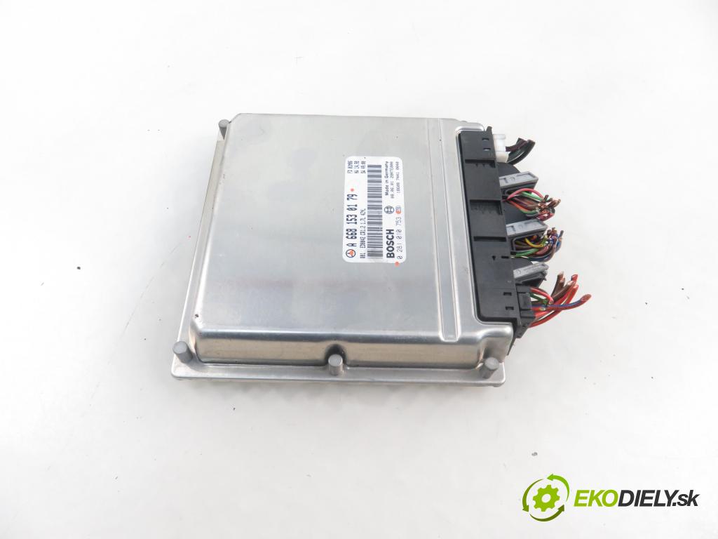 MERCEDES-BENZ KLASA A (W168) HB 2001 55,00 A 160 CDI 75 - OM 668.940 1689,00 Riadiaca jednotka Motor A6681530179 ; 0281010753