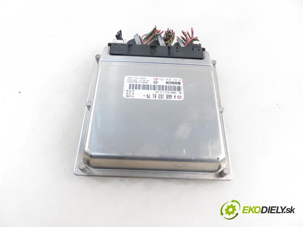 MERCEDES-BENZ KLASA A (W168) HB 2001 55,00 A 160 CDI 75 - OM 668.940 1689,00 Riadiaca jednotka Motor A6681530179 ; 0281010753