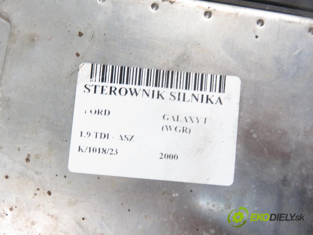 FORD GALAXY (WGR) VAN 2000 96,00 1.9 TDI PD 130 - ASZ 1896,00 Riadiaca jednotka Motor 038906019LD ; 0281011198