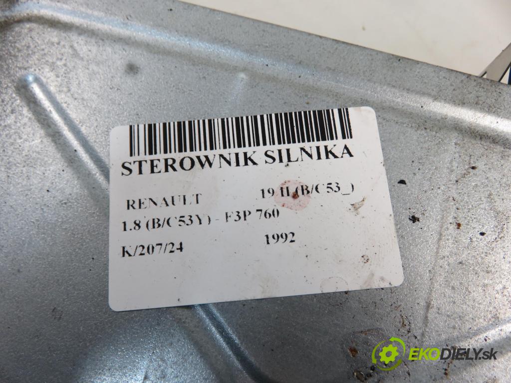 RENAULT 19 II (B/C53_) HB 1992 65,00 1.8 (B/C53Y) - F3P 760 1794,00 Riadiaca jednotka Motor 7700851755 ; S101728101C