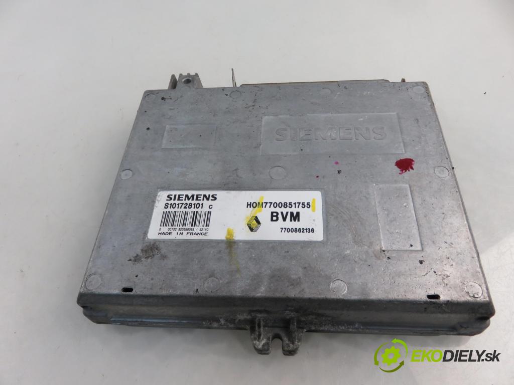 RENAULT 19 II (B/C53_) HB 1992 65,00 1.8 (B/C53Y) - F3P 760 1794,00 Riadiaca jednotka Motor 7700851755 ; S101728101C