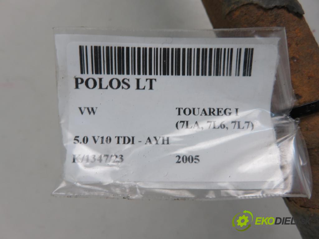 VW TOUAREG (7LA, 7L6, 7L7) SUV 2005 230,00 5.0 V10 TDI PD 313 - AYH 4921,00 Poloos LT 7L0501201A