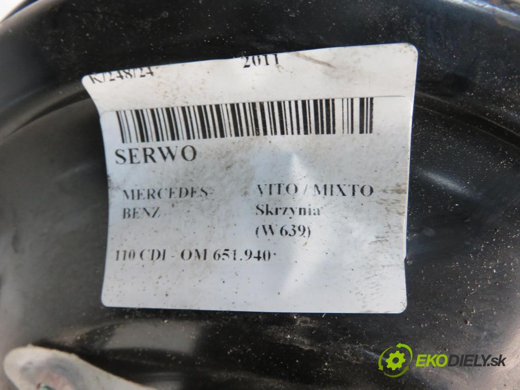 MERCEDES-BENZ VITO / MIXTO Skrzynia (W639) FURGON 2011 70,00 110 CDI - 95 OM 651.940 2143,00 Posilovač 6394300208 (Servočerpadlá, pumpy riadenia)