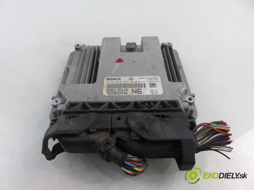 TOYOTA URBAN CRUISER (_P1_) CROSSOVER 2009 66,00 1.4 D-4D 4WD 90 - 1ND-TV 1364,00 Riadiaca jednotka Motor 8966152L40 ; 0281015696