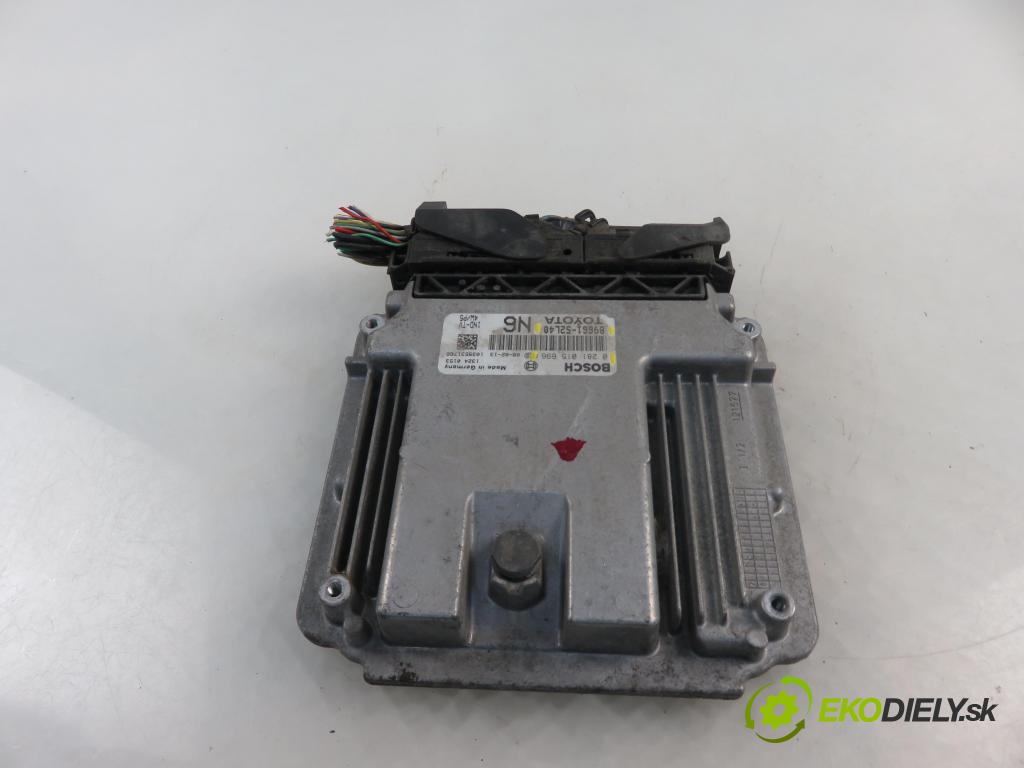 TOYOTA URBAN CRUISER (_P1_) CROSSOVER 2009 66,00 1.4 D-4D 4WD 90 - 1ND-TV 1364,00 Riadiaca jednotka Motor 8966152L40 ; 0281015696