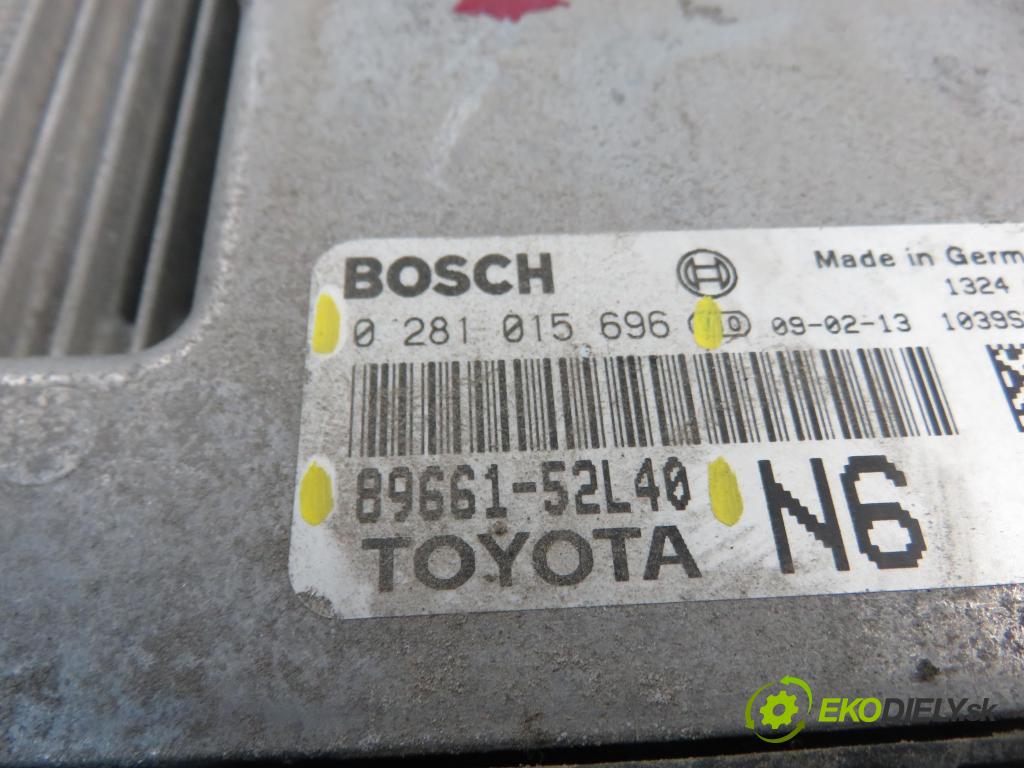 TOYOTA URBAN CRUISER (_P1_) CROSSOVER 2009 66,00 1.4 D-4D 4WD 90 - 1ND-TV 1364,00 Riadiaca jednotka Motor 8966152L40 ; 0281015696