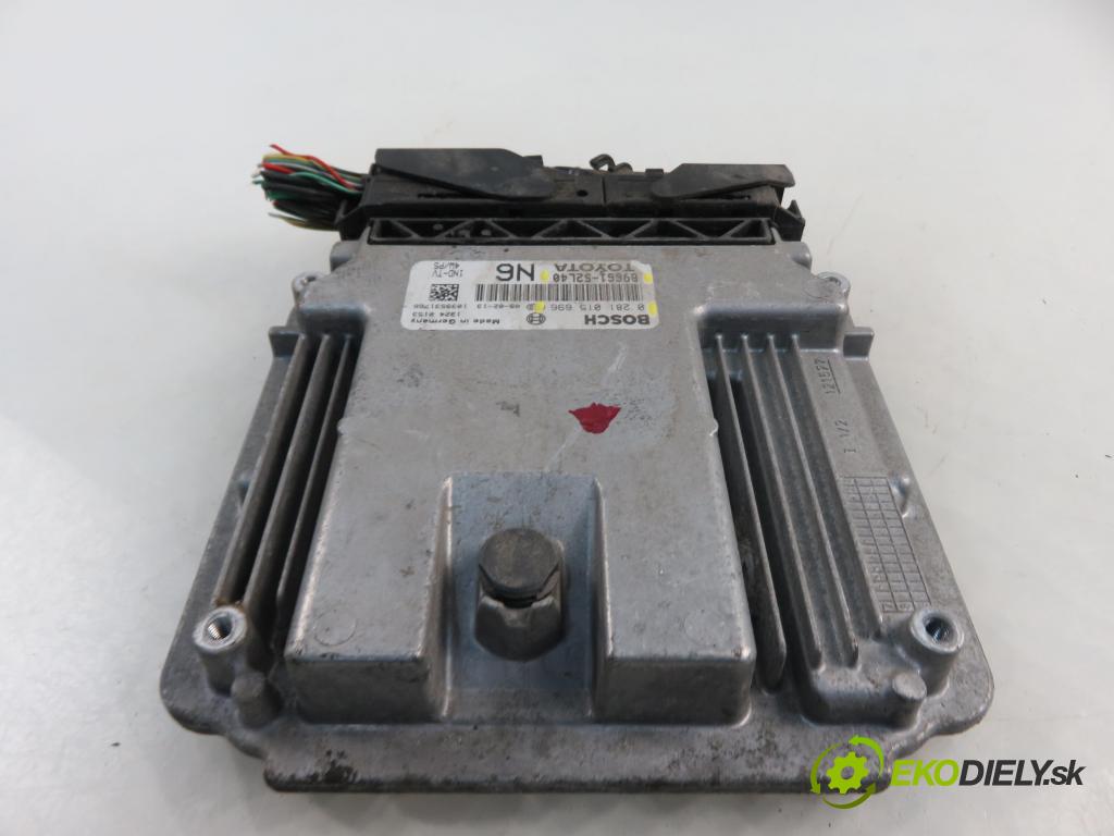 TOYOTA URBAN CRUISER (_P1_) CROSSOVER 2009 66,00 1.4 D-4D 4WD 90 - 1ND-TV 1364,00 Riadiaca jednotka Motor 8966152L40 ; 0281015696