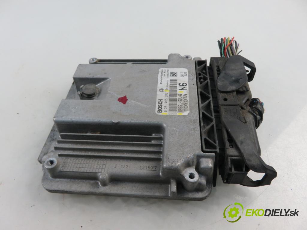 TOYOTA URBAN CRUISER (_P1_) CROSSOVER 2009 66,00 1.4 D-4D 4WD 90 - 1ND-TV 1364,00 Riadiaca jednotka Motor 8966152L40 ; 0281015696
