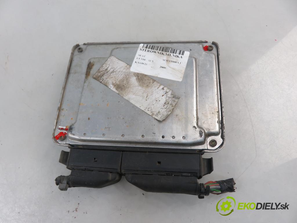 SEAT ALHAMBRA (7V8, 7V9) VAN 2000 85,00 1.9 TDI PD 115 - AUY 1896,00 Riadiaca jednotka Motor 038906019J ; 0281010216