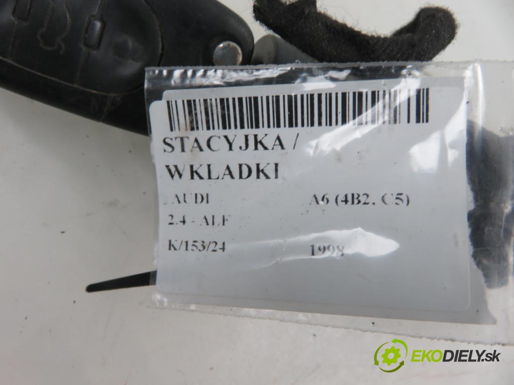 AUDI A6 (4B2, C5) SEDAN 1998 121,00 2.4 V6 165 - ALF 2393,00 spinačka 4B0905851C (Spínacie skrinky a kľúče)
