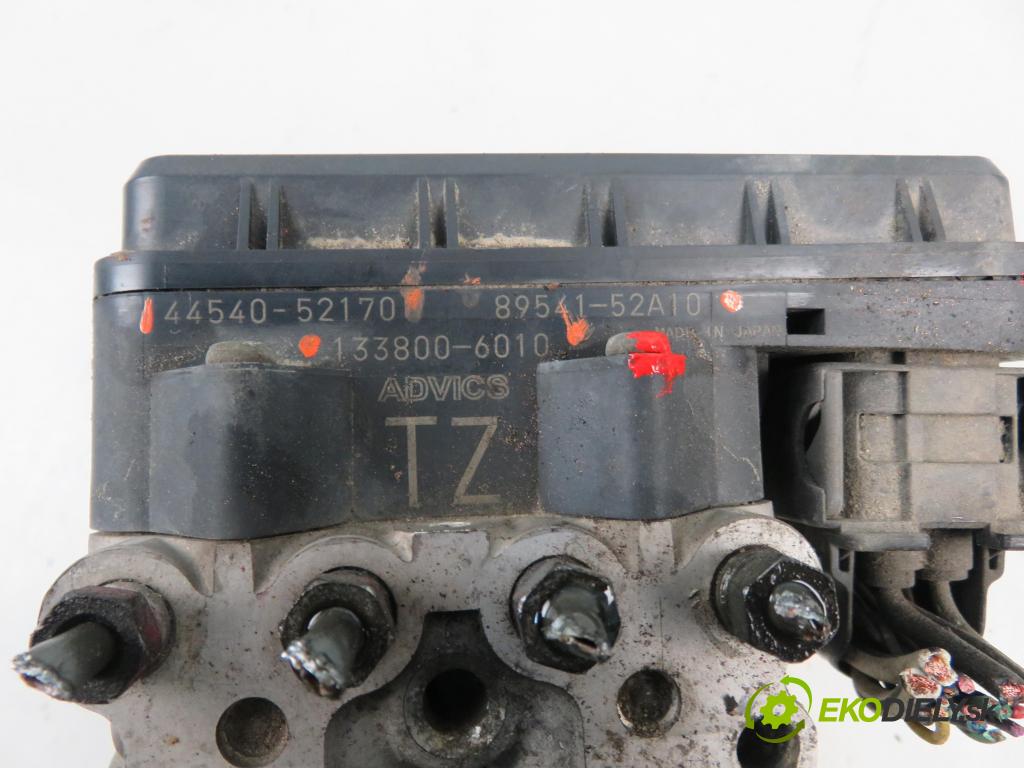 TOYOTA URBAN CRUISER (_P1_) CROSSOVER 2009 66,00 1.4 D-4D 4WD 90 - 1ND-TV 1364,00 Pumpa ABS 4454052170 ; 8954152A10 ; 1338006010 (Pumpy ABS)