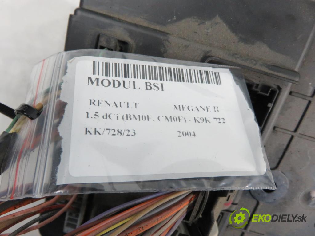 RENAULT MEGANE II (BM0/1_, CM0/1_) HB 2004 60,00 1.5 dCi 82 - K9K 722 1461,00 MODUL BSI 8200351182 ; 8200411349