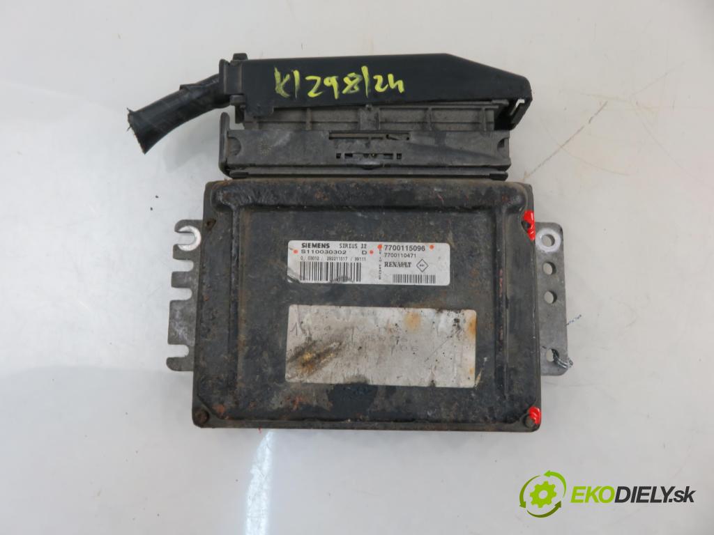 RENAULT MEGANE I (BA0/1_) HB 1999 55,00 1.4 e (BA0E, BA0V) - E7J 626 1390,00 Riadiaca jednotka Motor 7700115096 ; S110030302D