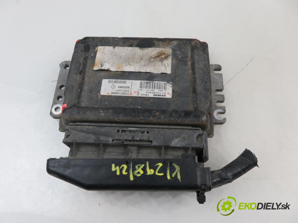 RENAULT MEGANE I (BA0/1_) HB 1999 55,00 1.4 e (BA0E, BA0V) - E7J 626 1390,00 Riadiaca jednotka Motor 7700115096 ; S110030302D