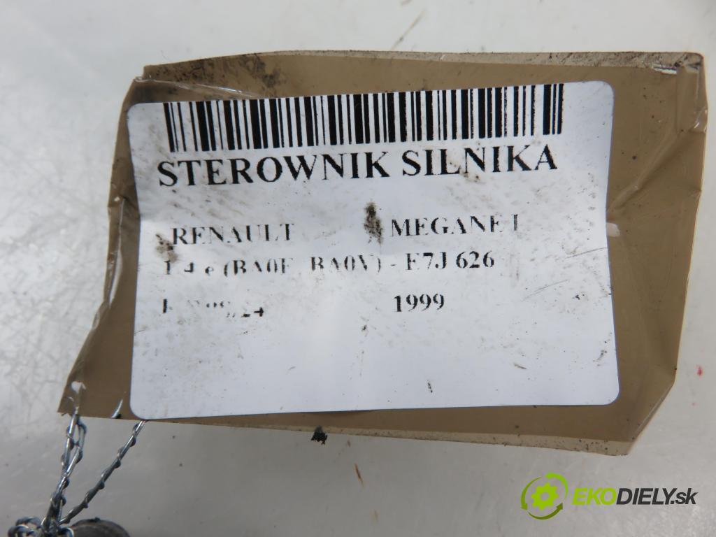 RENAULT MEGANE I (BA0/1_) HB 1999 55,00 1.4 e (BA0E, BA0V) - E7J 626 1390,00 Riadiaca jednotka Motor 7700115096 ; S110030302D