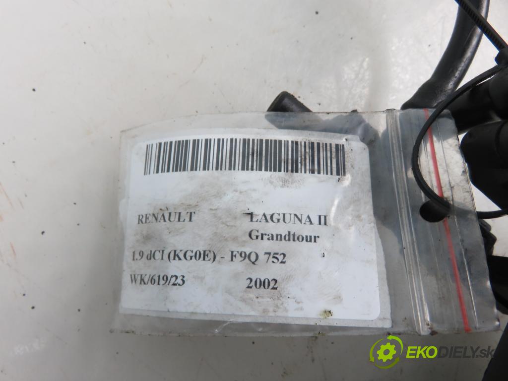 RENAULT LAGUNA II Grandtour (KG0/1_) KOMBI 2002 0,00 1.9 dCI (KG0E) - F9Q 752 1870,00 Obal filtra paliva