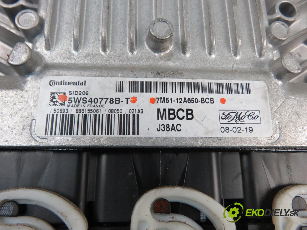 FORD FOCUS II (DA_, HCP) HB 2008 85,00 1.8 TDCi 115 - KKDA 1753,00 Riadiaca jednotka Motor 7M5112A650BCB ; 5WS40778BT