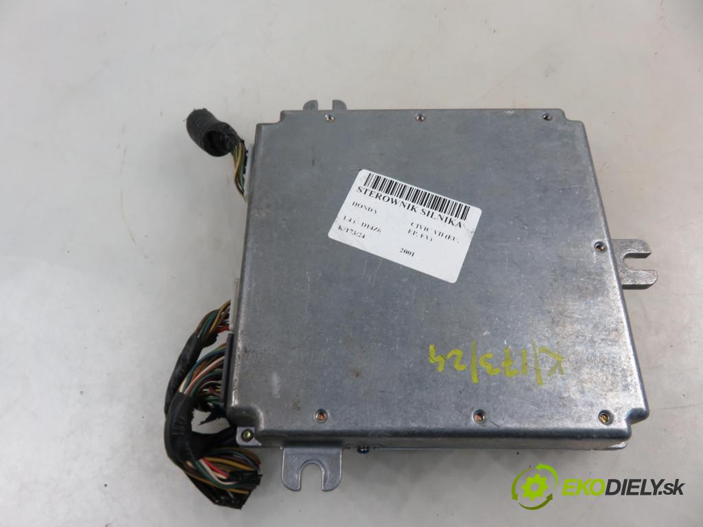 HONDA CIVIC VII Hatchback (EU, EP, EV) HB 2001 55,00 1.4 i 75 - D14Z6 1396,00 Riadiaca jednotka Motor 37820PMAG21 ; 7148671212