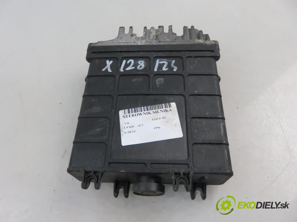 VW GOLF III (1H1) HB 1996 47,00 1.9 SDI - AEY 1896,00 Riadiaca jednotka Motor 028906021BP ; 0281001343
