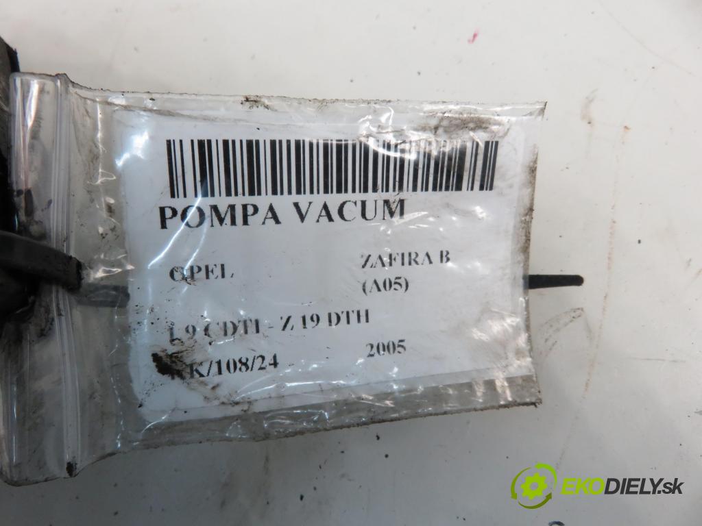 OPEL ZAFIRA B (A05) MINIVAN 2005 110,00 1.9 CDTI 150 - Z 19 DTH 1910,00 pumpa vakuová
