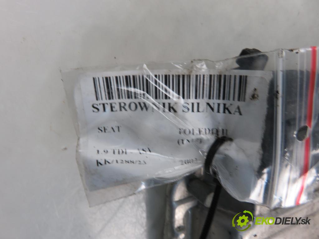 SEAT TOLEDO II (1M2) SEDAN 2003 81,00 1.9 TDI - ASV 1896,00 Riadiaca jednotka Motor 038906012HD ; 0281011312