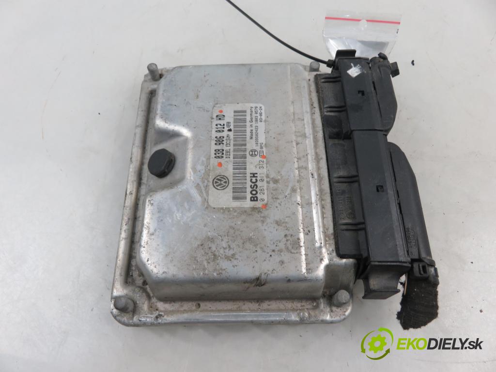 SEAT TOLEDO II (1M2) SEDAN 2003 81,00 1.9 TDI - ASV 1896,00 Riadiaca jednotka Motor 038906012HD ; 0281011312