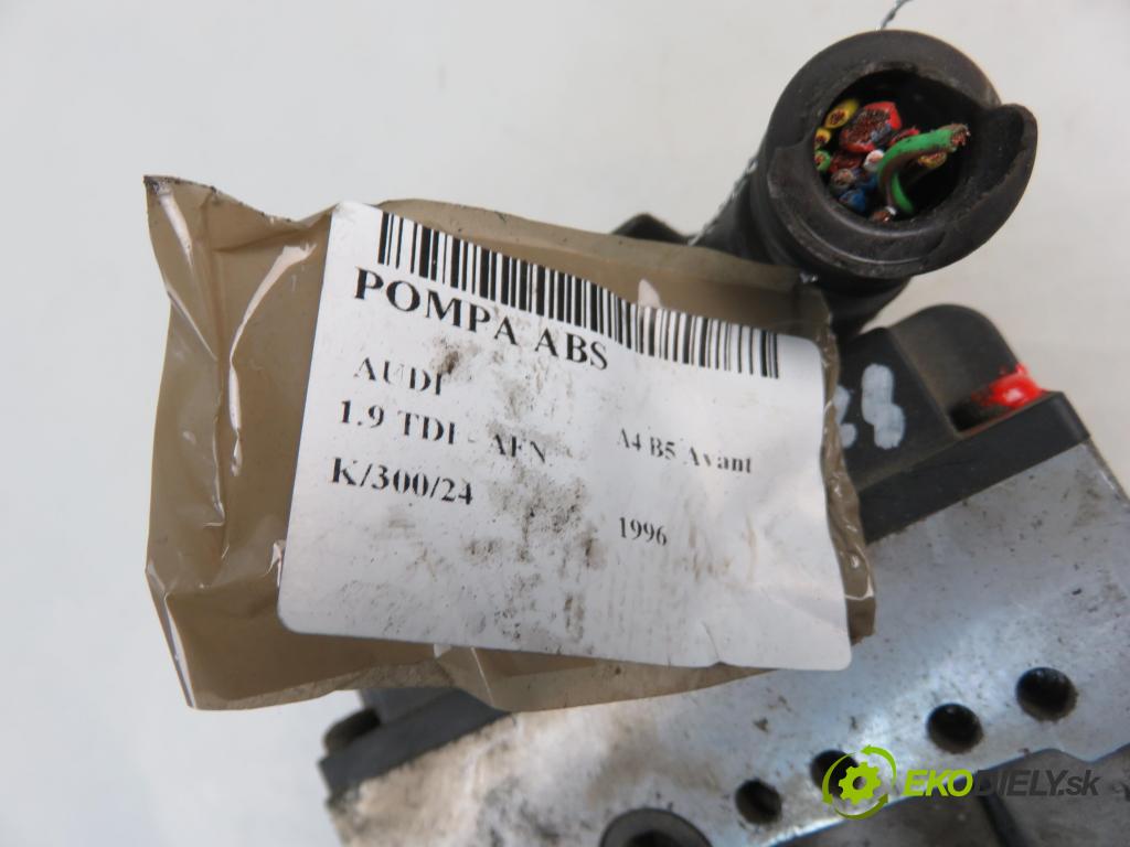AUDI A4 Avant (8D5, B5) KOMBI 1996 81,00 1.9 TDI - AFN 1896,00 Pumpa ABS 0265214002 (Pumpy ABS)