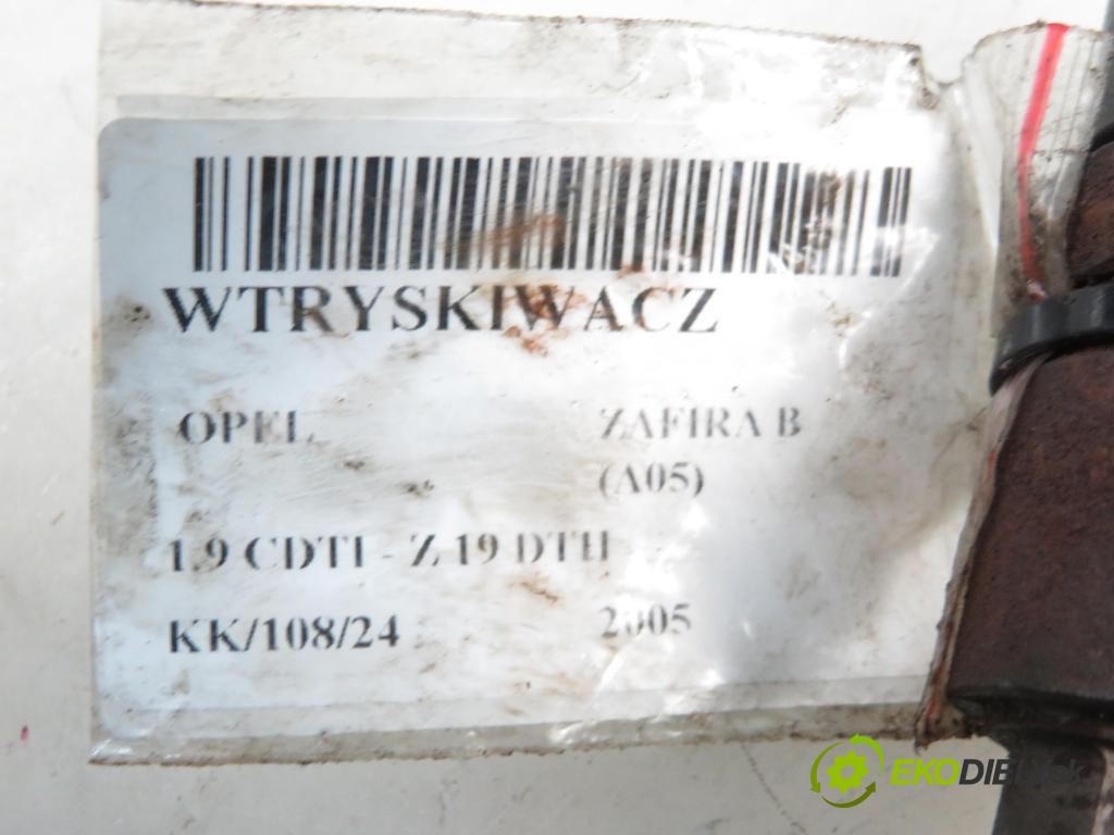 OPEL ZAFIRA B (A05) MINIVAN 2005 110,00 1.9 CDTI 150 - Z 19 DTH 1910,00 vstrekovač 0445110159 (Vstrekovače)