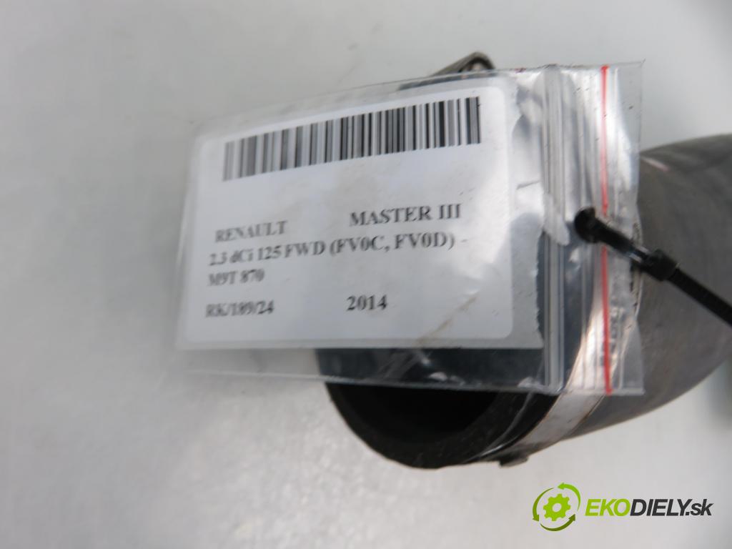 RENAULT MASTER III Skrzynia (FV) FURGON 2014 92,00 2.3 dCi 125 FWD (FV0C, FV0D) - M9T 870 2299,00 Rúra intercoolera turba 6670859A
