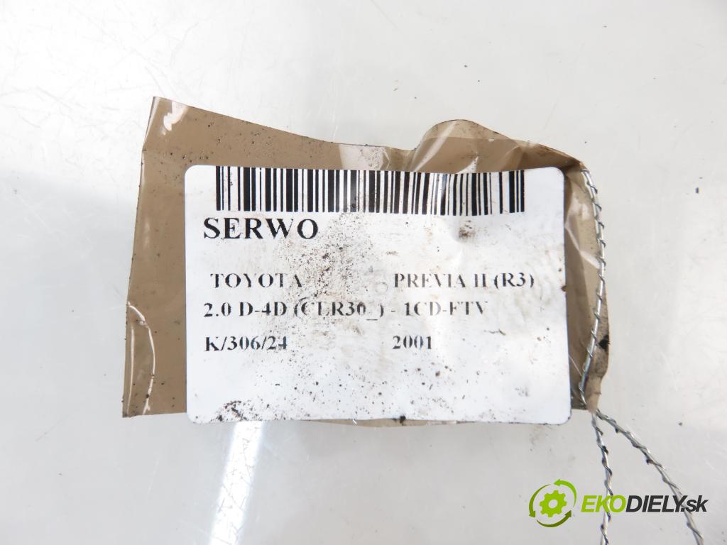 TOYOTA PREVIA (_R3_) MINIVAN 2001 85,00 2.0 D-4D 116 - 1CD-FTV 1995,00 Posilovač 13101010910 (Servočerpadlá, pumpy riadenia)