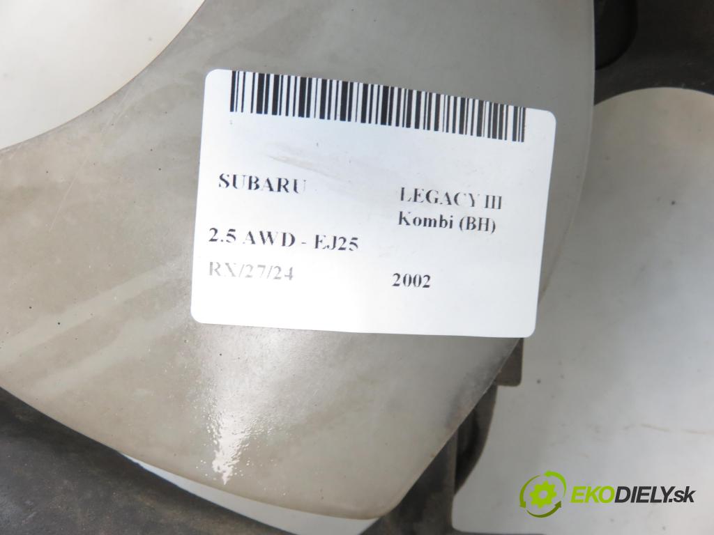 SUBARU LEGACY III Kombi (BH) KOMBI 2002 0,00 2.5 AWD - EJ25 2457,00 Ventilátor chladič klímatizácie