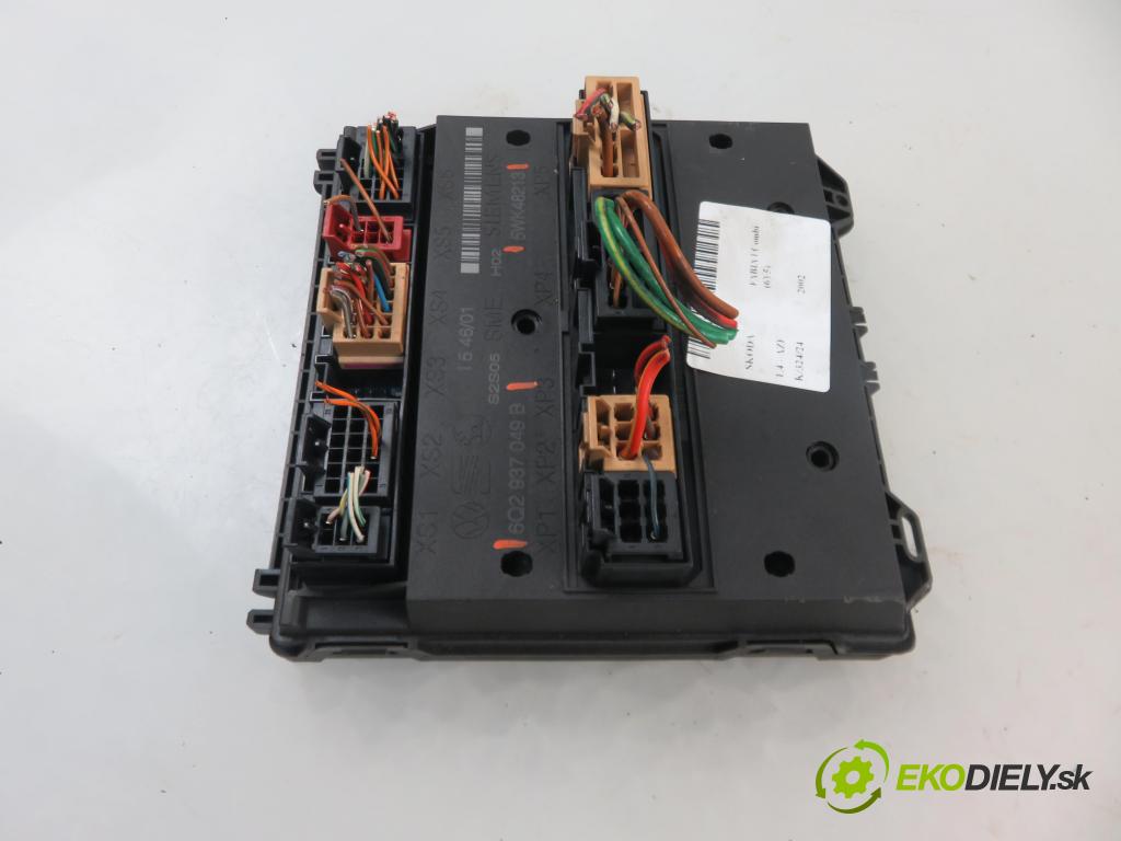 SKODA FABIA I Combi (6Y5) KOMBI 2002 44,00 1.4 - AZE 1397,00 MODUL BSI 6Q2937049B ; 5WK48213