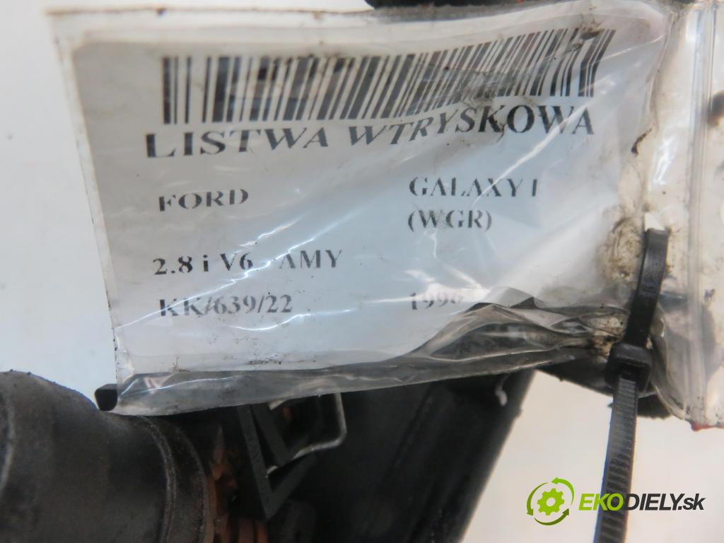 FORD GALAXY (WGR) MINIVAN 1996 128,00 2.8 i V6 - AMY 2792,00 Lišta vstrekovacia 0280150953 (Vstrekovacie lišty)