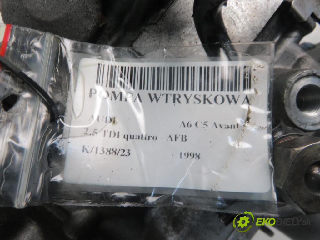 AUDI A6 Avant (4B5, C5) KOMBI 1998 110,00 2.5 TDI quattro - AFB 2496,00 Pumpa vstrekovacia 0281010888 (Vstrekovacie čerpadlá)