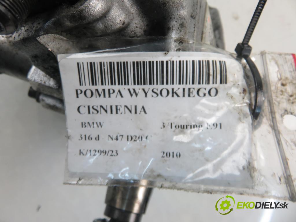 BMW 3 Touring (E91) KOMBI 2010 85,00 316 d 116 - N47 D20 C 1995,00 Pumpa vysokého tlaku 0445010518