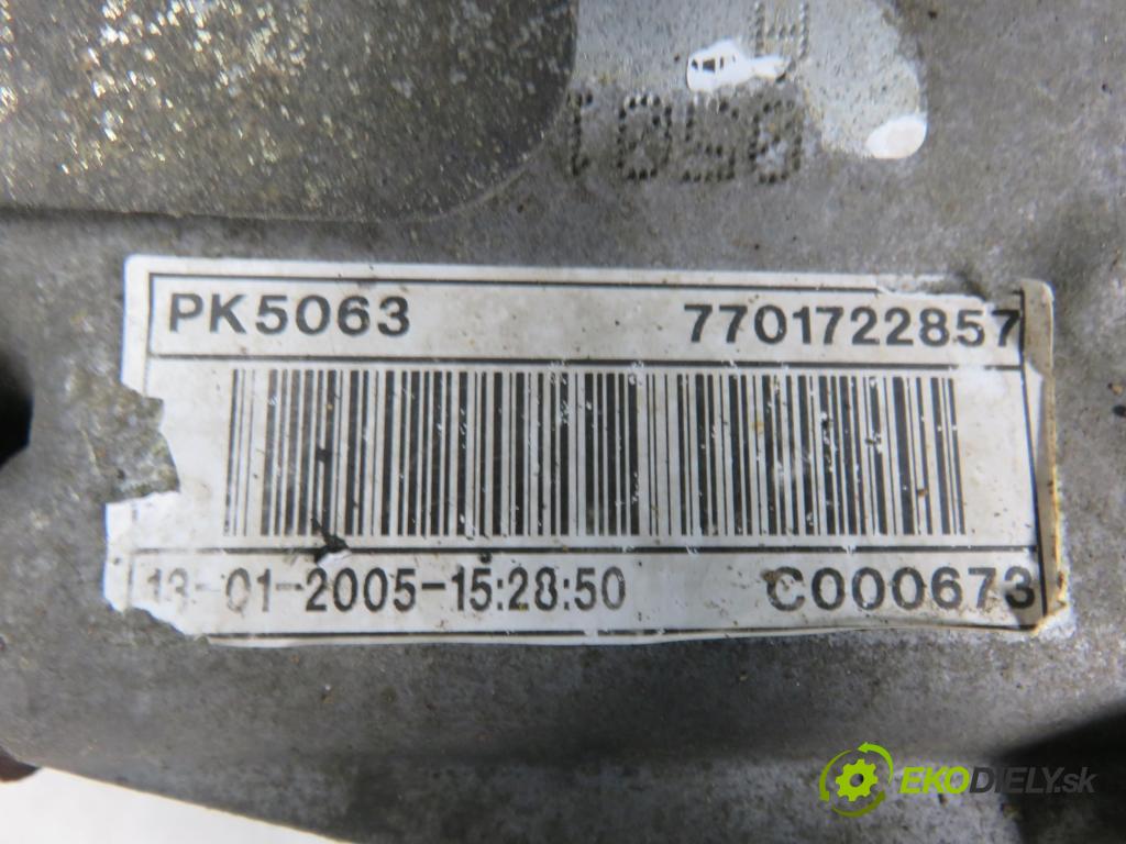 RENAULT TRAFIC II Skrzynia (FL) FURGON 2002 60,00 1.9 dCi - F9Q 762 1870,00 Prevodovka manuálne na ČASTI: PK5063 ; PK5 063 ; C000673