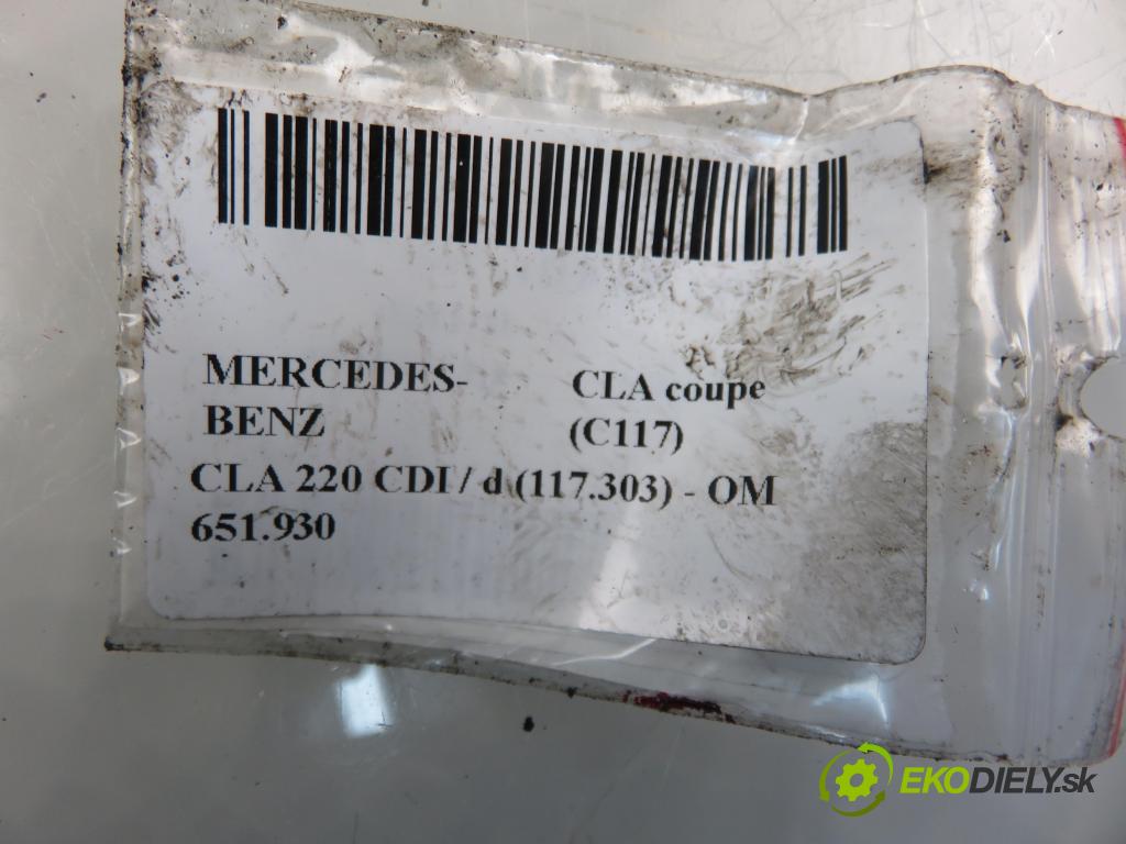 MERCEDES-BENZ CLA coupe (C117) COUPE 2013 130,00 CLA 220 CDI / d (117.303) 177 - OM 651.930 2143,00 rúrky VSTREKOVAČE: