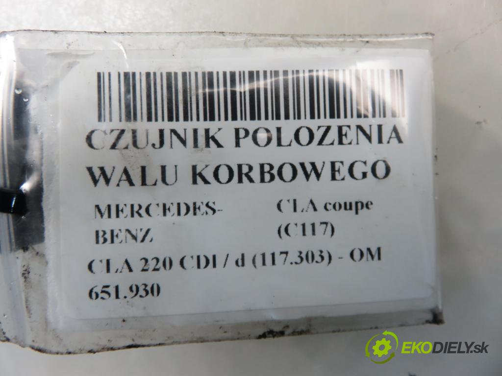 MERCEDES-BENZ CLA coupe (C117) COUPE 2013 130,00 CLA 220 CDI / d (117.303) 177 - OM 651.930 2143,00 snímač polohy Vačkového hřídele / kliky klikového 2769050700